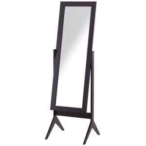 Miroir à pied inclinaison réglable dim. 47L x 46l x 148H cm MDF