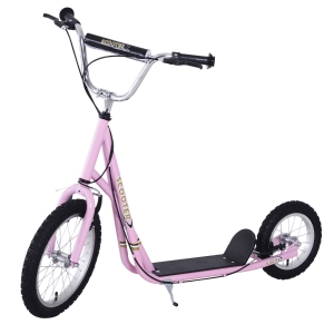 Trottinette patinette enfant guidon réglable freins béquille acier