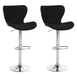 Lot de 2 chaises de salon design scandinave