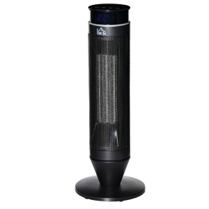 Chauffage soufflant oscillant 2000 W céramique PTC noir