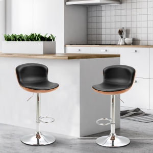 Lot de 2 chaises de salon design scandinave
