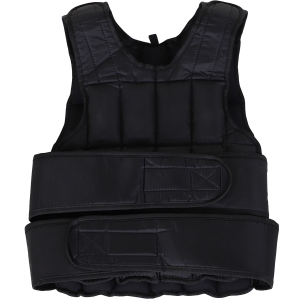 Gilet lesté réglable 20 Kg max. oxford noir