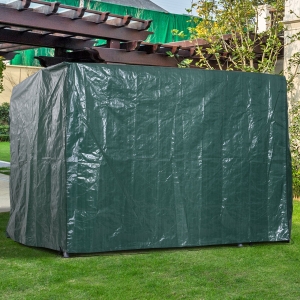 Outsunny Swing Chair Cover, 215Lx155Wx150H cm, PE-Dark Green