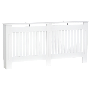HOMCOM MDF Radiator Cover 172L x 19W x 81H cm -White