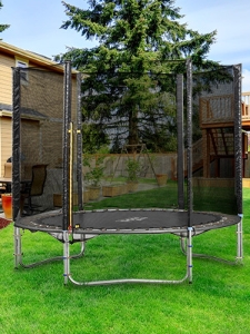 Homcom 8ft Trampoline Replacement Net, Black