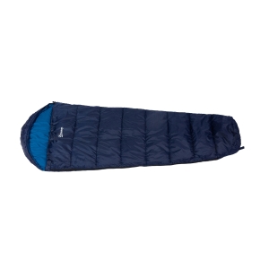 Outsunny Single Mummy Sleeping Bag 3 Season for Adults Lightweight Outdoor 210 x 75 x 5cm