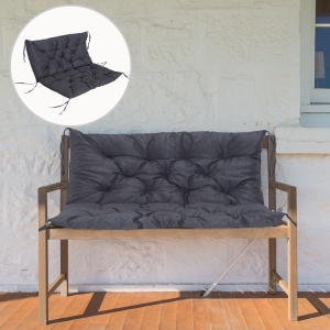Outsunny Oxford Fabrics Tufted Swing Chair Cushion Replacement Grey