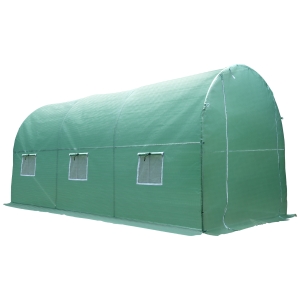 Outsunny Walk-in Greenhouse, 4 x 2 M-Green