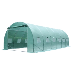 Outsunny Walk-in Greenhouse, 6 x 3 M-Green
