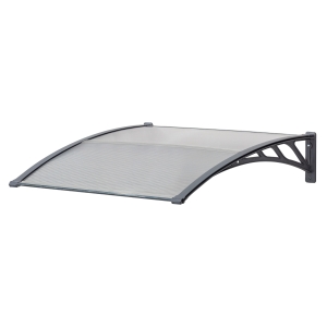 Outsunny Door Canopy Awning Outdoor Window Rain Shelter Cover for Front/Back Door Porch