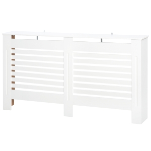 HOMCOM 172Lx 19W x 81H cm MDF Radiator Cover -White