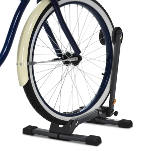 HOMCOM Metal Portable Bike Stand Black
