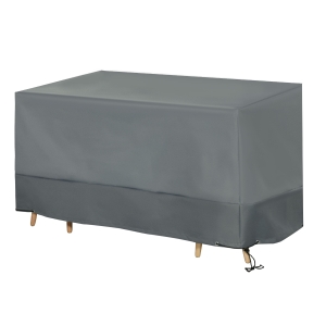 Outsunny 127x72cm Outdoor Garden Rattan Furniture Protective Cover Water UV Resistant