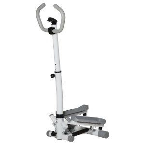 HOMCOM Adjustable Twist Stepper Aerobic Body Workout Machine For Home Gym