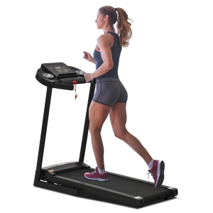 Tapis de course électrique pliable 500 W - V. max. 12 Km/h - noir