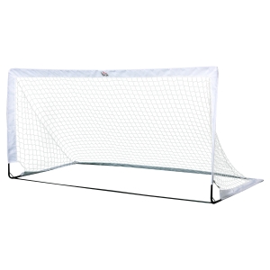 Homcom Porta da Calcio per Bambini Portatile con Borsa da Viaggio 186x90x89cm