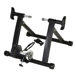 Homcom Rola pentru biciclete, 8 niveluri de rezistenta, Metal, 54.5 x 47.2 x 39.1cm, Negru