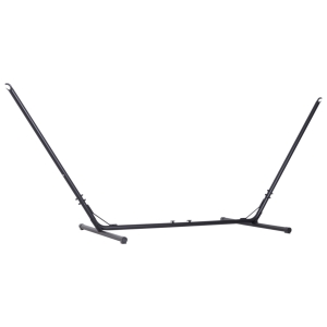Outsunny Suport Schelet pentru Hamac Reglabil Max. 150 Kg, Negru, 308-380x108x120cm