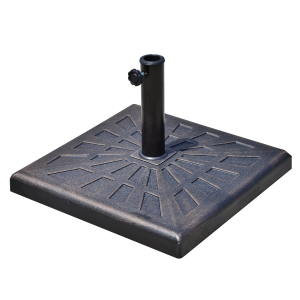 Outsunny Baza pentru Umbrela de Soare Diametru 3,8-4,8cm Greutate 16Kg de Gradina