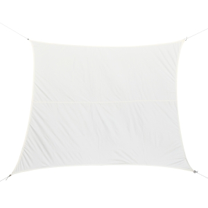 Outsunny Panza Umbrire Dreptunghiulara din Poliester 3x4m Alba