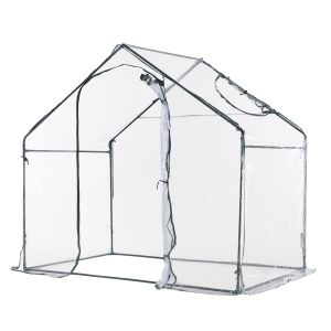 Outsunny Sera de Gradina in PVC Transparenta 180x105x165cm