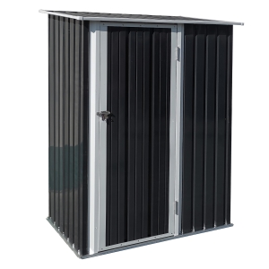 Outsunny Casuta Depozitare Scule Magazie din Otel Impermeabila 142x84x189cm
