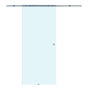 HomCom usa glisanta sticla rodata 77.5x205cm, transparenta