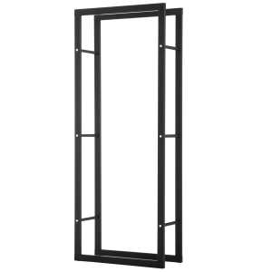 Homcom Raft Lemne pentru Casa si Gradina Greutate maxima 100kg Negru, 60x25x150cm