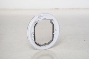 PawHut usa batanta pentru pisici, Φ30x4 cm, alba