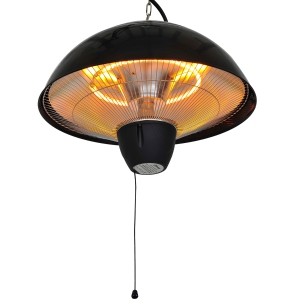 Outsunny Lampa pentru Incalzire Electrica Suspendata pentru Externa cu Iluminatie Led 1500W