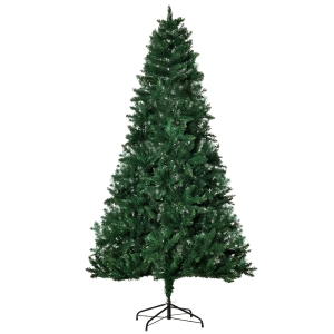 HOMCOM HOMCM Brad de Craciun 210cm Artificial Baza Detasabila 1046 Ramuri PVC si Otel