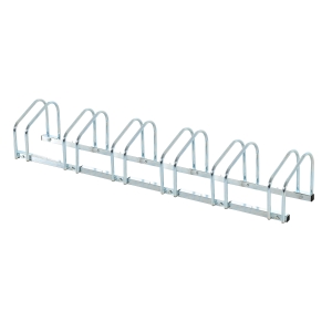 HomCom Suport Biciclete Parcare pentru 6 Biciclete, 160x33x27cm