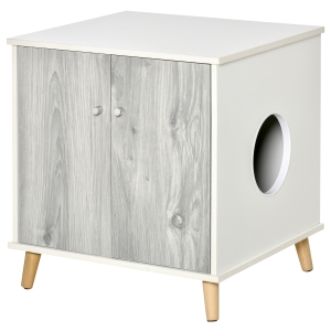 PawHut Katzenschrank 60 cm x 55 cm x 62,5 cm