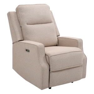HOMCOM Relaxsessel Liegesessel TV Sessel Zero-Wall Funktion Einzelsofa 150° neigbar Fernsehsessel Polyester Beige 78 x 93 x 101 cm