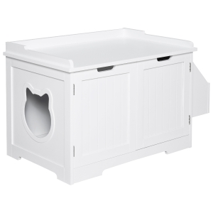 PawHut Katzentoilette 88,5 cm x 48 cm x 51,5 cm