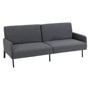 HOMCOM Schlafsofa 2-Sitzer 214 cm x 94 cm x 81 cm