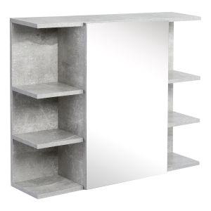 kleankin Spiegelschrank 80 cm x 19,8 cm x 64 cm