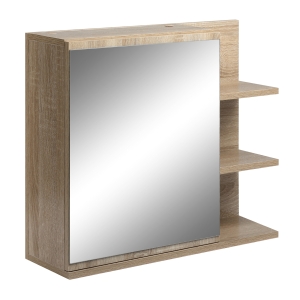 kleankin Spiegelschrank 60 cm x 18 cm x 50 cm