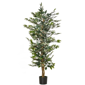 HOMCOM künstliche Pflanzen 17 cm x 17 cm x 150 cm