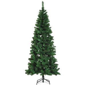 HOMCOM Weihnachtsbaum 81 cm x 81 cm x 210 cm