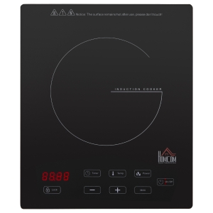 HOMCOM Induktionsherd 38 cm x 31 cm x 6,3 cm