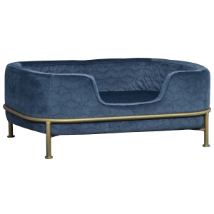 PawHut Hundesofa mit Rückenlehne 63,5 cm x 43 cm x 24,5 cm