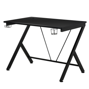 HOMCOM Gaming Tisch 108 cm x 66 cm x 77 cm