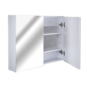 HOMCOM Spiegelschrank Badspiegel Badschrank Badezimmerspiegel Wandspiegel (Modell 3)