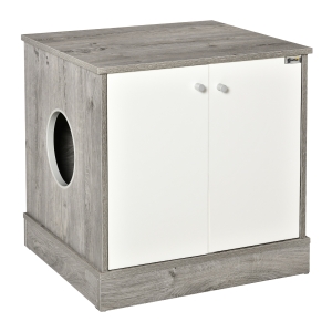 PawHut Katzenschrank 60 cm x 55 cm x 62,5 cm