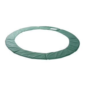 HOMCOM Trampolin Randabdeckung Sicherheitsnetz Wetterplane Leiter 8ft 10ft 12ft 15ft Randabdeckung: Ø 305cm-Grün(Trampolin nicht enthalten)