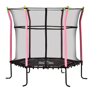 HOMCOM Trampolin 162 cm x 162 cm x 163,5 cm