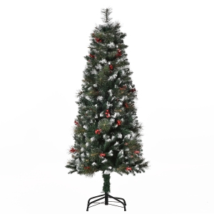 HOMCOM Künstlicher Weihnachtsbaum 50 cm x 50 cm x 150 cm