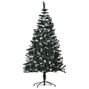 HOMCOM Künstlicher Weihnachtsbaum 603 Äste Dunkelgrün