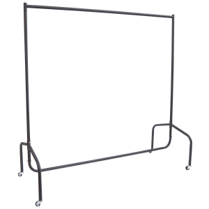HOMCOM Kleiderständer Kleiderwagen Wäscheständer Rollgarderobe Garderobenständer (120 x 60 x 170 cm)